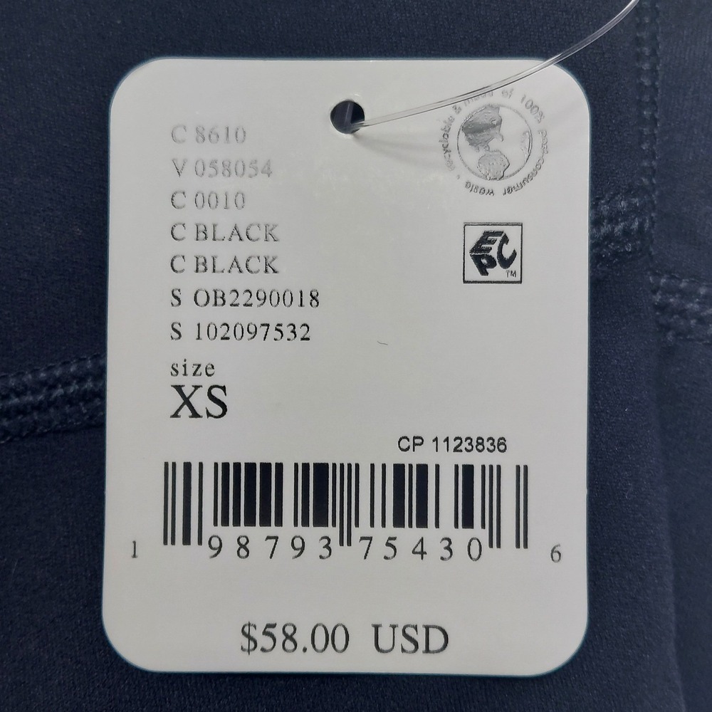 $58 FP Movement Hot Shot Bra Women XS Black Square Neck Sports Bra OB2290018 - Picture 7 of 7
